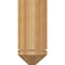 Ekena Millwork Funston Arts and Crafts Rough Sawn Bracket w/ Offset Brace, Western Red Cedar, 8"W x 18"D x 18"H BKT0806X18X18FST03RWR - alternate 4